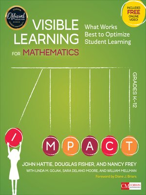 cover image of Visible Learning for Mathematics, Grades K-12